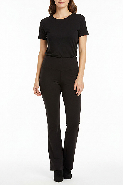 Dámské Hnědé Volnočasové Kalhoty S Vysokým Pasem široké Velikost 34