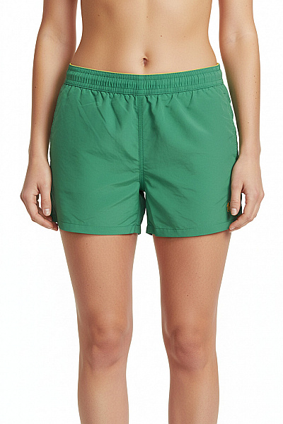 Ralph Lauren Dámské Zelené Nylonové Plážové Kraťasy S Gumou V Pase Velikost EU XS