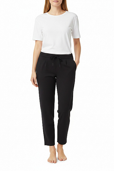 ONLY Dámské černé Volnočasové Kalhoty S Kapsami Velikost 32