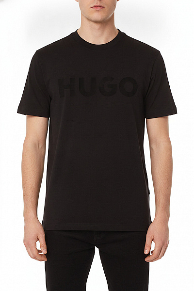 Hugo Boss Pánské Tričko S Krátkým Rukávem A Nápisem Velikost S
