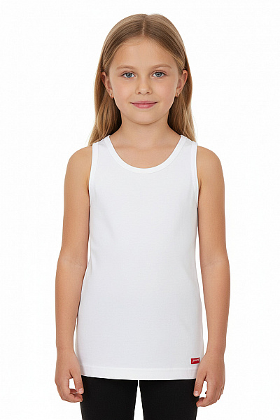 Jako Dívčí Bílé Tílko Vel. 116/122