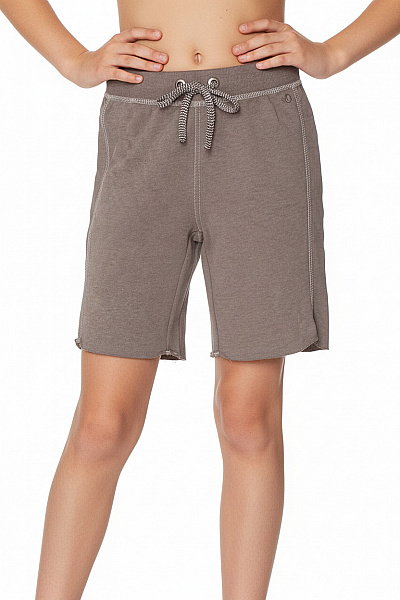 S.OLIVER Dívčí Kraťasy Hnědé Bavlněné Volné Velikost 140