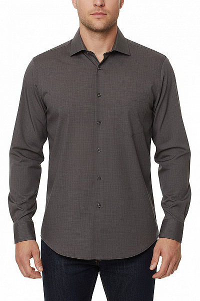 Seidensticker Pánské Košile S Dlouhým Rukávem Elegantní Business Bavlněné šedé Velikost 42