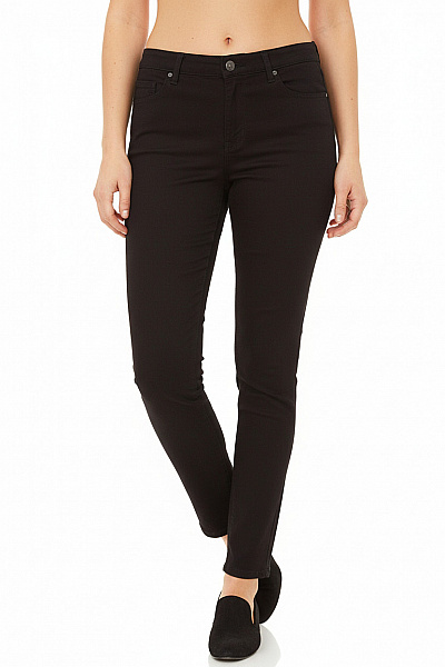 PIECES Dámské úzké Kalhoty S Vysokým Pasem Vel. L