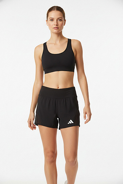 ADIDAS Dámské černé Sportovní Kraťasy S Vysokým Pasem A Síťkou Velikost S