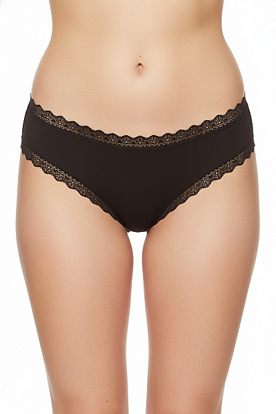 Snocks Dámské Kalhotky Krajkové černé