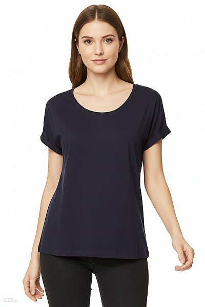 ONLY Dámské Tričko S Krátkým Rukávem A Kulatým Výstřihem Basic Jednobarevné Vel. S