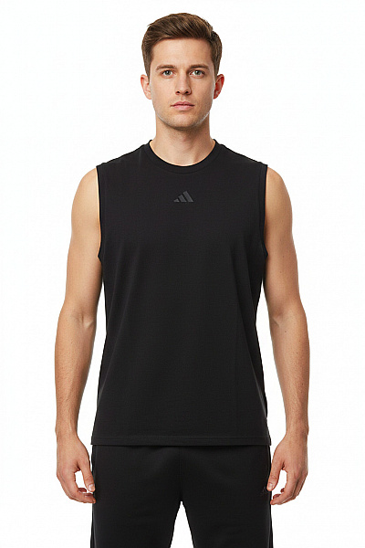 ADIDAS Pánské Tílko černé Na Cvičení Basic Velikost XL