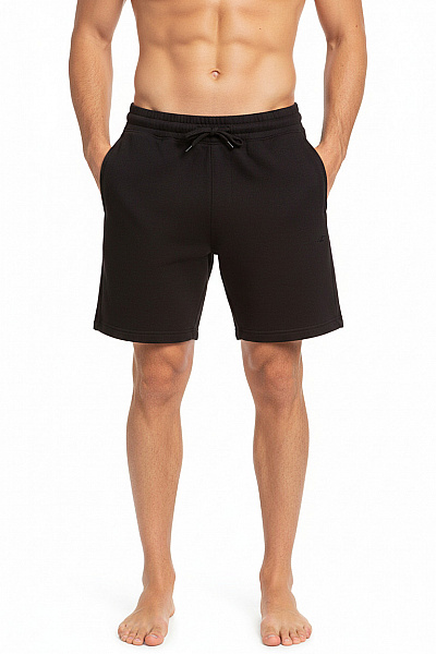 Hollister Kraťasy Sportovní Volnočasové Bavlněné černé S Kapsami Vel. M