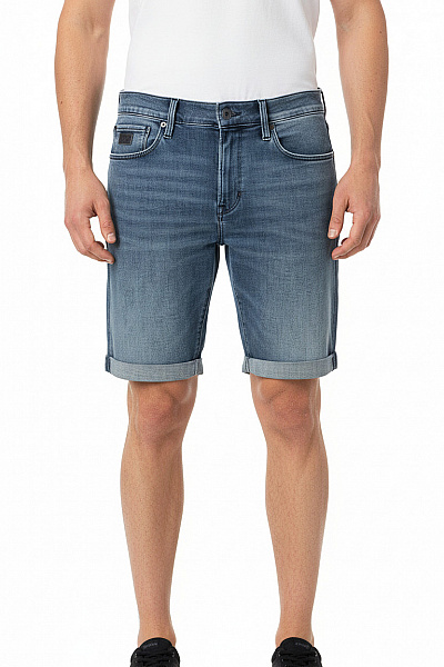 G-Star Pánské Džínové Kraťasy Volnočasové Modré S Kapsami Velikost W33