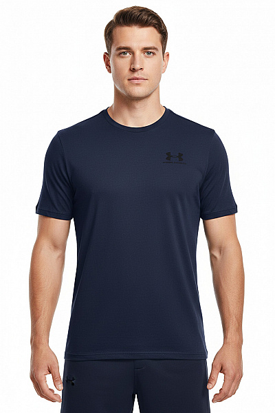 UNDER ARMOUR Pánské Tričko S Krátkým Rukávem Jednobarevné Basic Velikost M