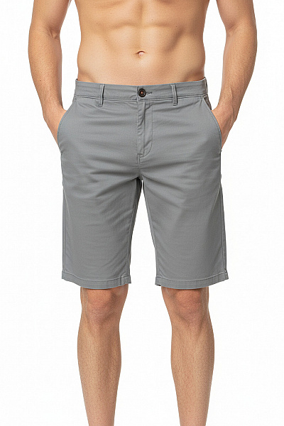 TOM TAILOR Kraťasy Volnočasové Bavlněné S Kapsami šedé Vel. 32