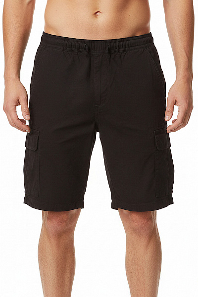 ONLY & SONS Pánské Kraťasy Cargo Bavlněné černé Volnočasové Vel. EU L