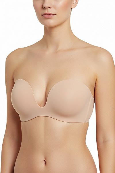 Podprsenka Samolepicí S Hlubokým Výstřihem Hladká