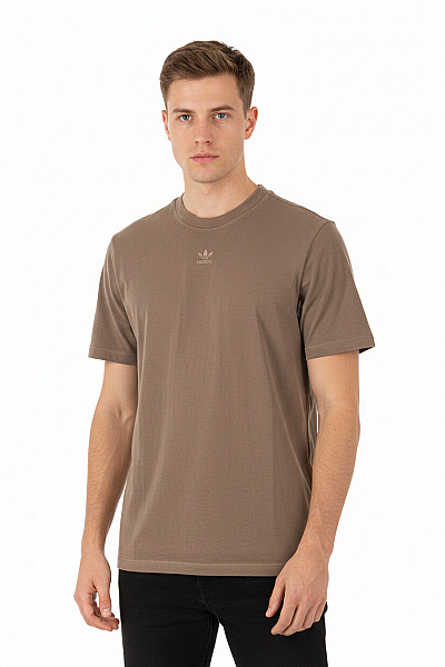 ADIDAS Pánské Tričko S Krátkým Rukávem Bavlněné Jednobarevné S Výšivkou Basic Vel. S