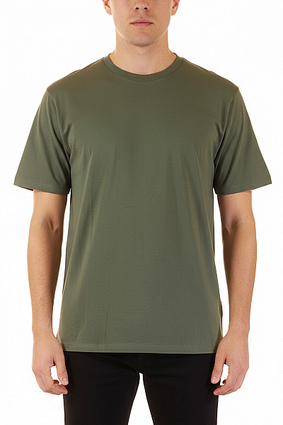 JACK & JONES Pánské Tričko Zelené S Krátkým Rukávem Basic Velikost L