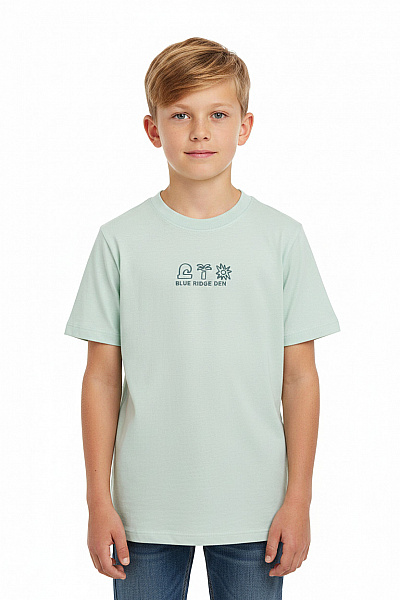 Denim Chlapecké Tričko S Potiskem Vel. 110/116