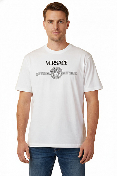 VERSACE Tričko S Krátkým Rukávem A Potiskem Vel. 3xl