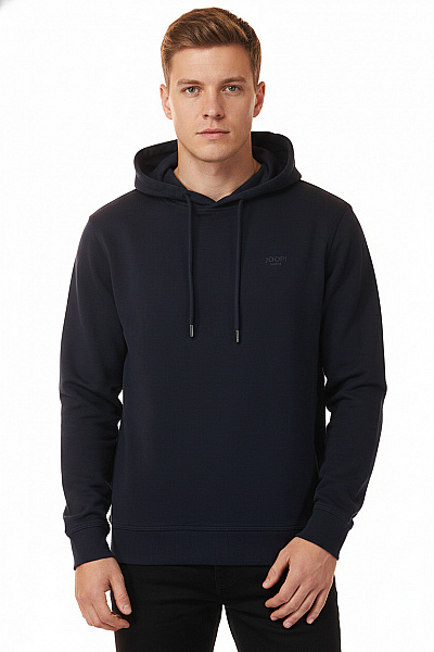 JOOP! Pánská Bavlněná Mikina S Kapucí Přes Hlavu Jednobarevná Vel. L