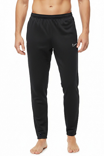 Nike Pánské černé Sportovní Tepláky Volnočasové S Kapsami Vel. L