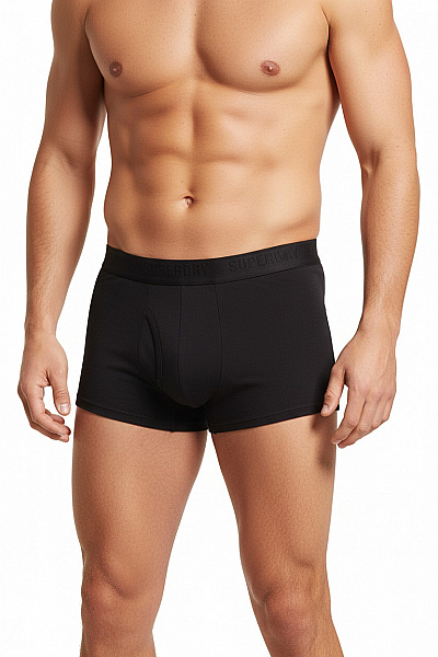 SUPERDRY Boxerky Bavlněné černé Vel. Xl