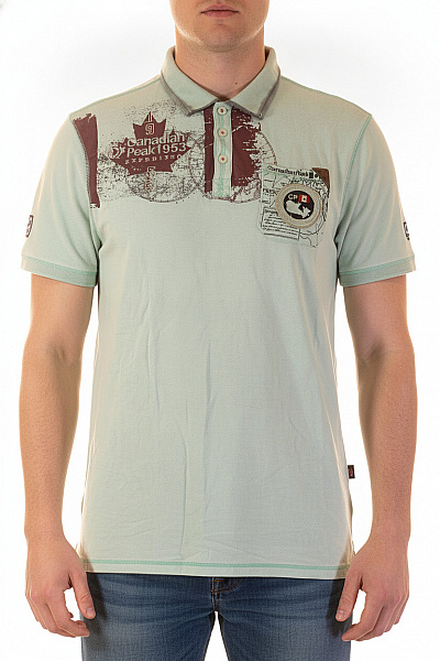 Canadian-peak Pánské Tričko S Krátkým Rukávem A Potiskem Velikost 2XL