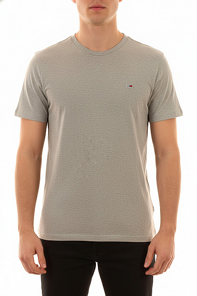 TOMMY HILFIGER Pánské Tričko Basic Krátký Rukáv Jednobarevné Bavlněné Velikost L