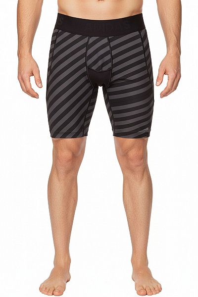 ADIDAS Chlapecké Pruhované Kraťasy šedé Velikost XS