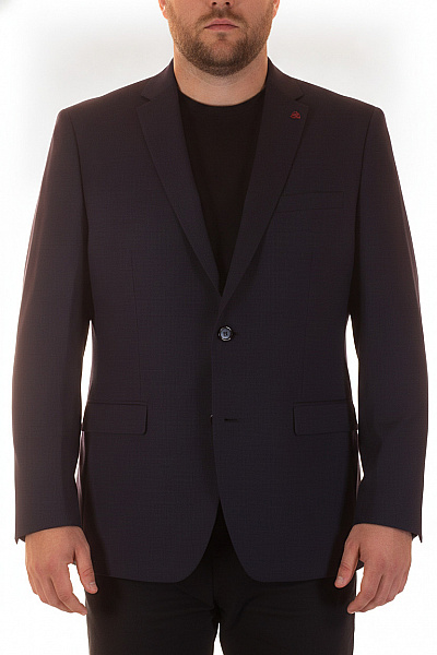 ROY ROBSON Pánské Vlněné Sako Elegantní Jednořadé Moderní Velikost 54