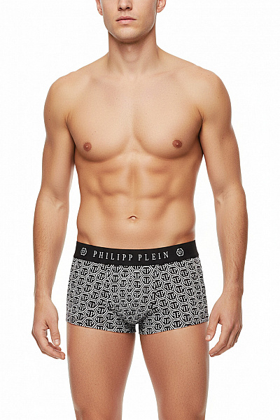 PHILLIP PLEIN Pánské Boxerky S Potiskem PP Velikost L