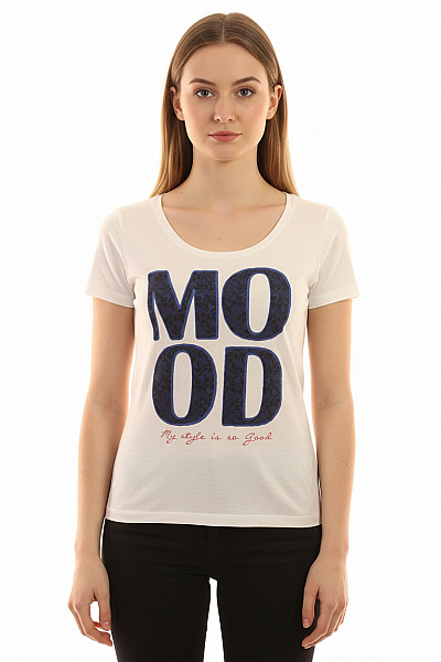 Dámské Tričko S Krátkým Rukávem A Potiskem Vel. S