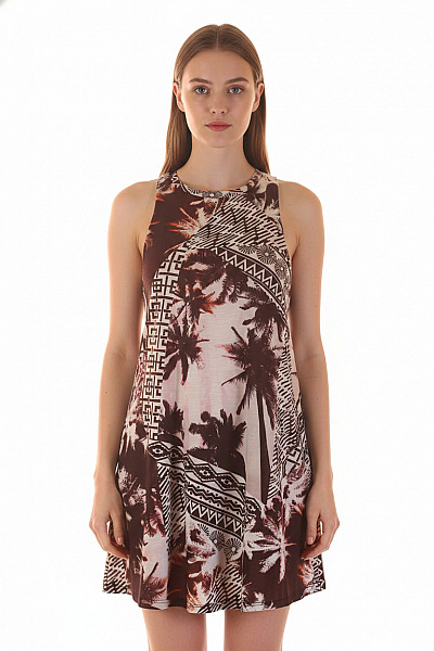 River Island Dámské Tílko S Potiskem Palem A Vzory Vel. 34