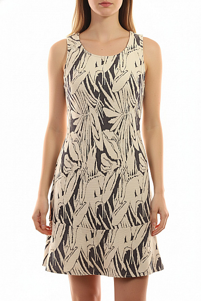 MANGO Dámské šaty Bez Rukávů Květované Letní Volnočasové Bavlněné Vel. M