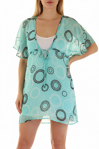 Marks & Spencer Dámské šaty S Krátkým Rukávem Letní Volnočasové Kruhy šifonové Vel. EU L