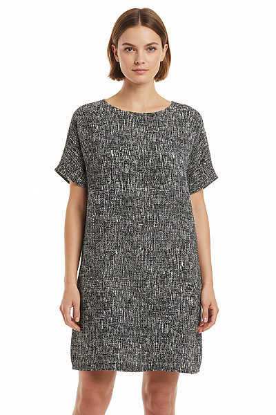 ONLY Dámské šaty Krátký Rukáv Volnočasové černé Vel. 36