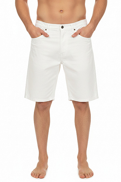 CLOSED Bavlněné Kraťasy Volnočasové S Kapsami Bílé Vel. 46