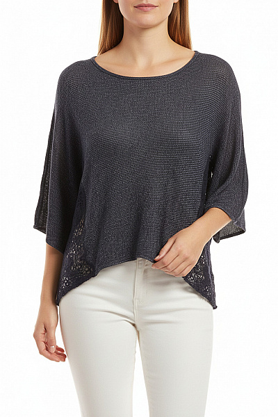 Hollister Dámská Halenka Krátký Rukáv Krajková Průsvitná Velikost M