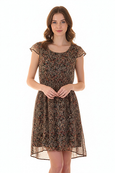 ONLY Dámské Květované šaty Letní Boho Volnočasové Krátké Vel. 34