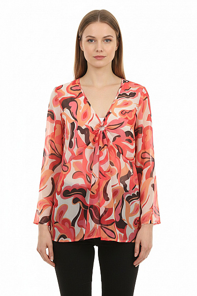 Next Dámská Halenka S Dlouhým Rukávem A Potiskem Vel. 42