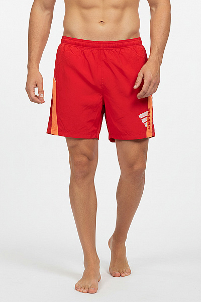 ADIDAS Pánské červené Sportovní Kraťasy S Potiskem Vel. XL
