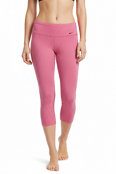 Nike Dámské Růžové Sportovní Tříčtvrteční Legíny Na Cvičení Vel. S