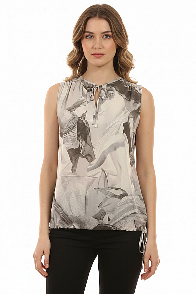 Next Dámská Halenka Bez Rukávů S Potiskem Květinová Vel. 38