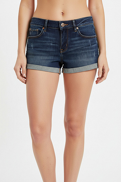 Abercrombie&Fitch Dámské Džínové Krátké Volnočasové šortky S Kapsami Vel. 25