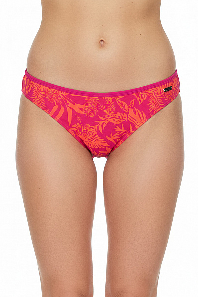Venice Beach Dámské Plavky Bikiny Květinové Oranžové Velikost 38