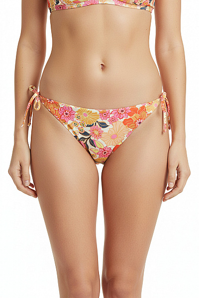 Rip Curl Dámské Plavky Květinové Na Zavazování Retro