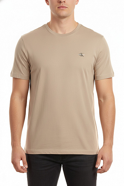 Calvin Klein Pánské Tričko S Krátkým Rukávem Jednobarevné Basic Velikost Xl