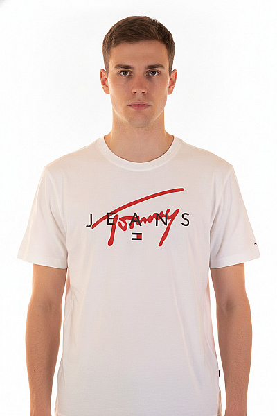 TOMMY HILFIGER Tričko S Krátkým Rukávem A Potiskem Vel. 2xl