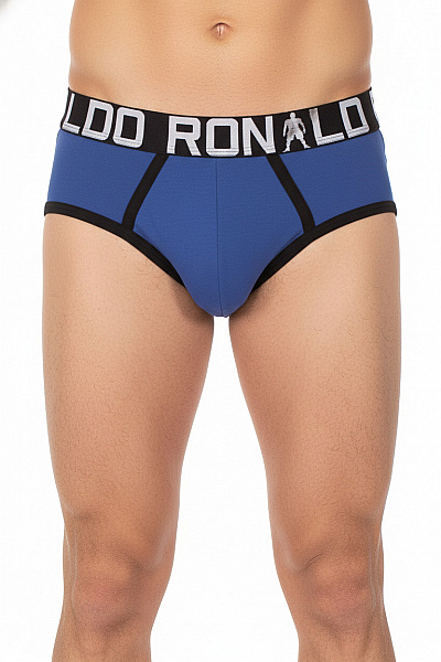 Cristiano Ronaldo Chlapecké Modré Bavlněné Slipy S Potiskem Velikost EU 7/9