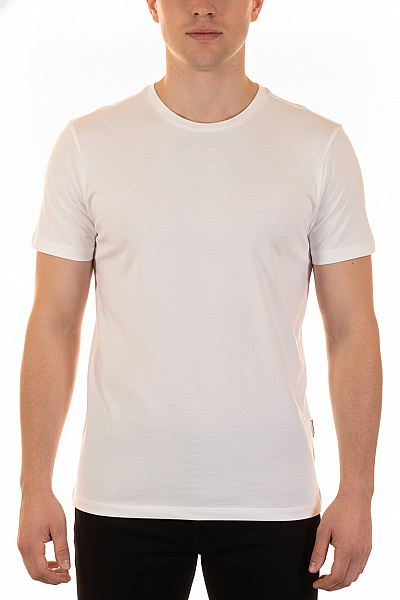 Calvin Klein Pánské Tričko S Krátkým Rukávem Bílé Basic Velikost L