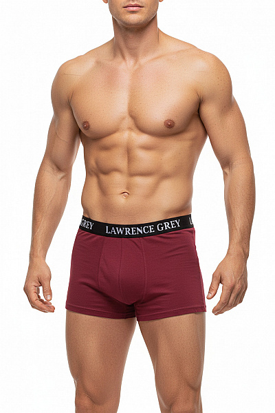 LAWRENCE GREY Pánské Bavlněné Boxerky červené Velikost M
